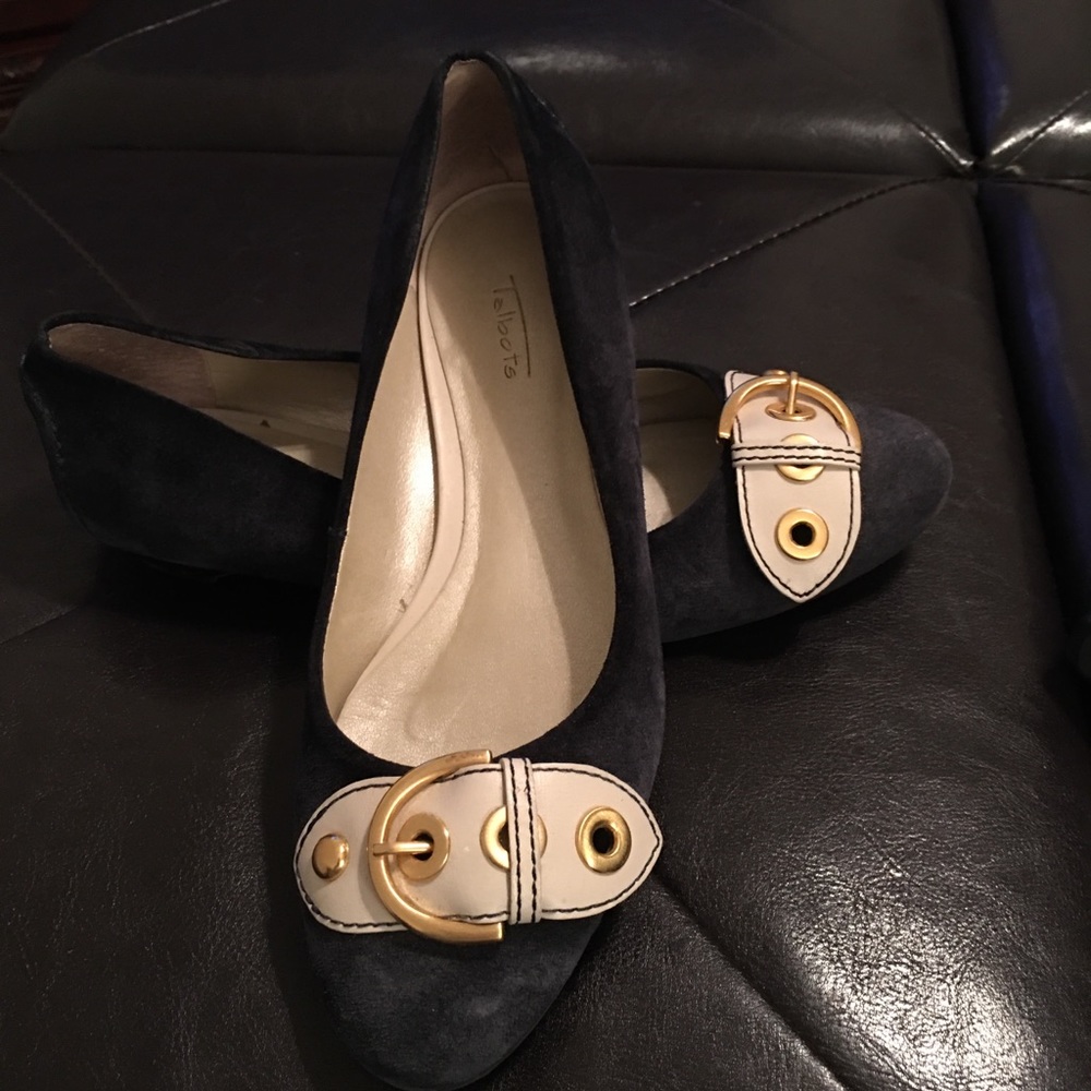 Suede shoes